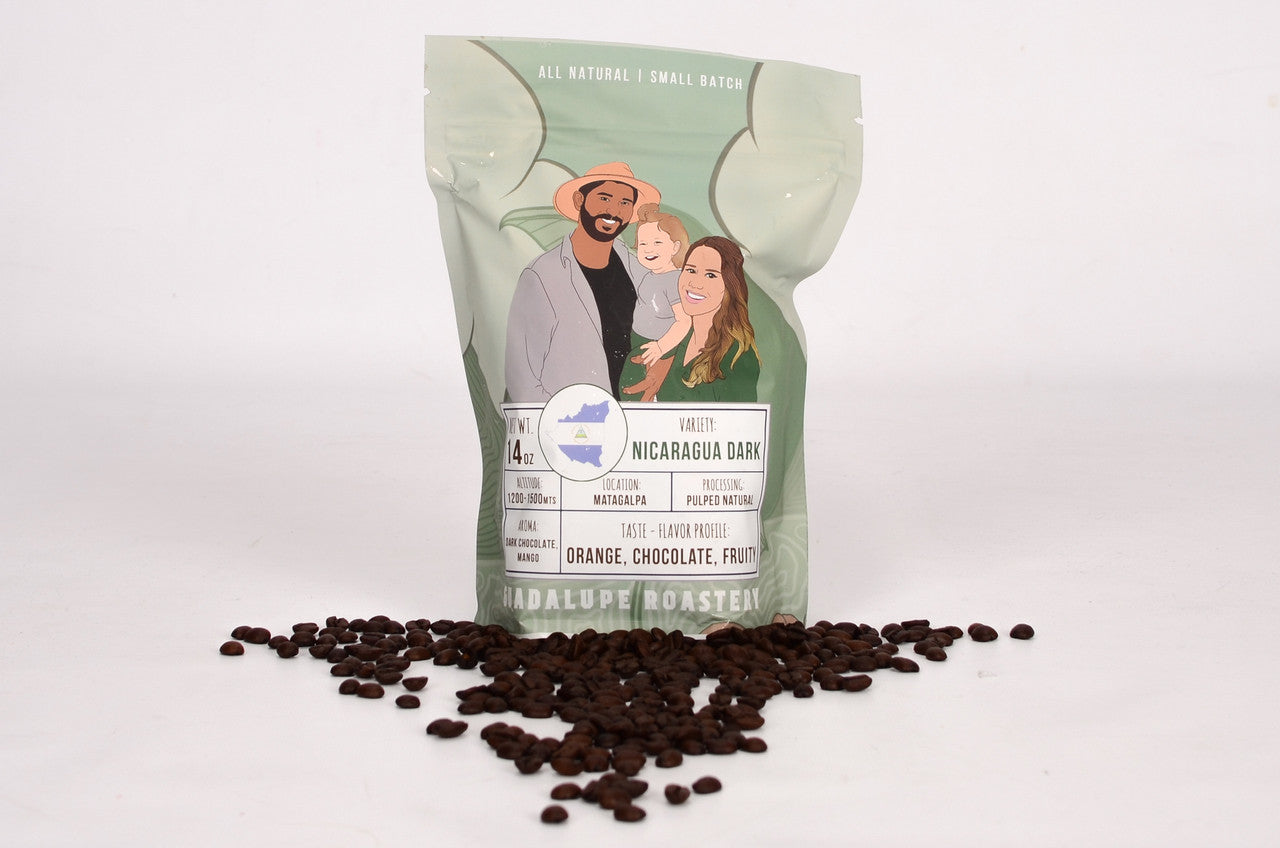 Guadalupe Roastery | Nicaraguan Dark Blend | Dark Roast | 14 oz Ground