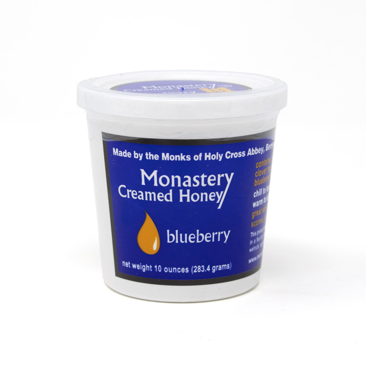 Holy Cross Abbey | Monastery Creamed Honey - Blueberry - From The Cistercian Monks In Berryville, VA