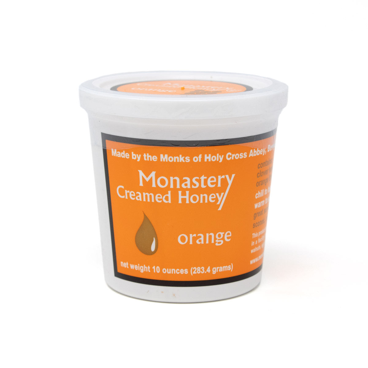 Holy Cross Abbey | Monastery Creamed Honey - Orange - From The Cistercian Monks In Berryville, VA