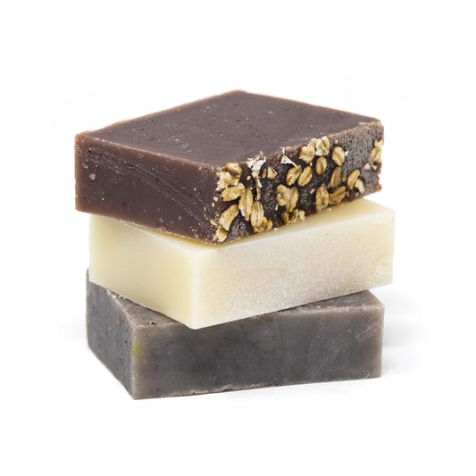 Franciscan Peacemakers | 3-Pack Soap Bars - Lavender, Tea Tree Eucalyptus, Honey Oatmeal