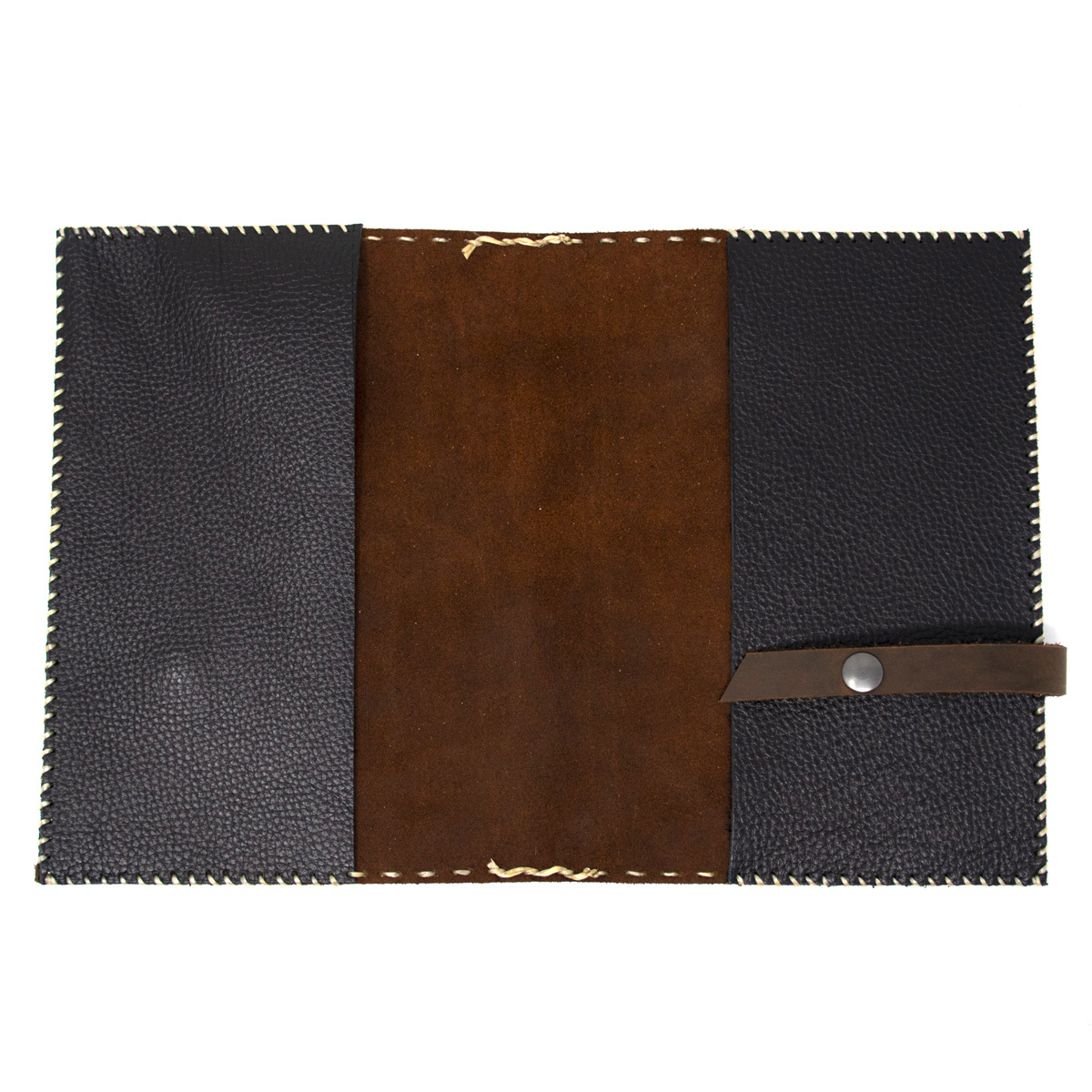 OreMoose || Bible Cover (Grizzly Bear) - Handmade Leather Bible Cover with Cross Design