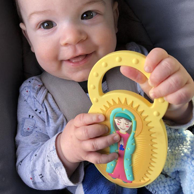 Chews Life | Our Lady of Guadalupe Teether