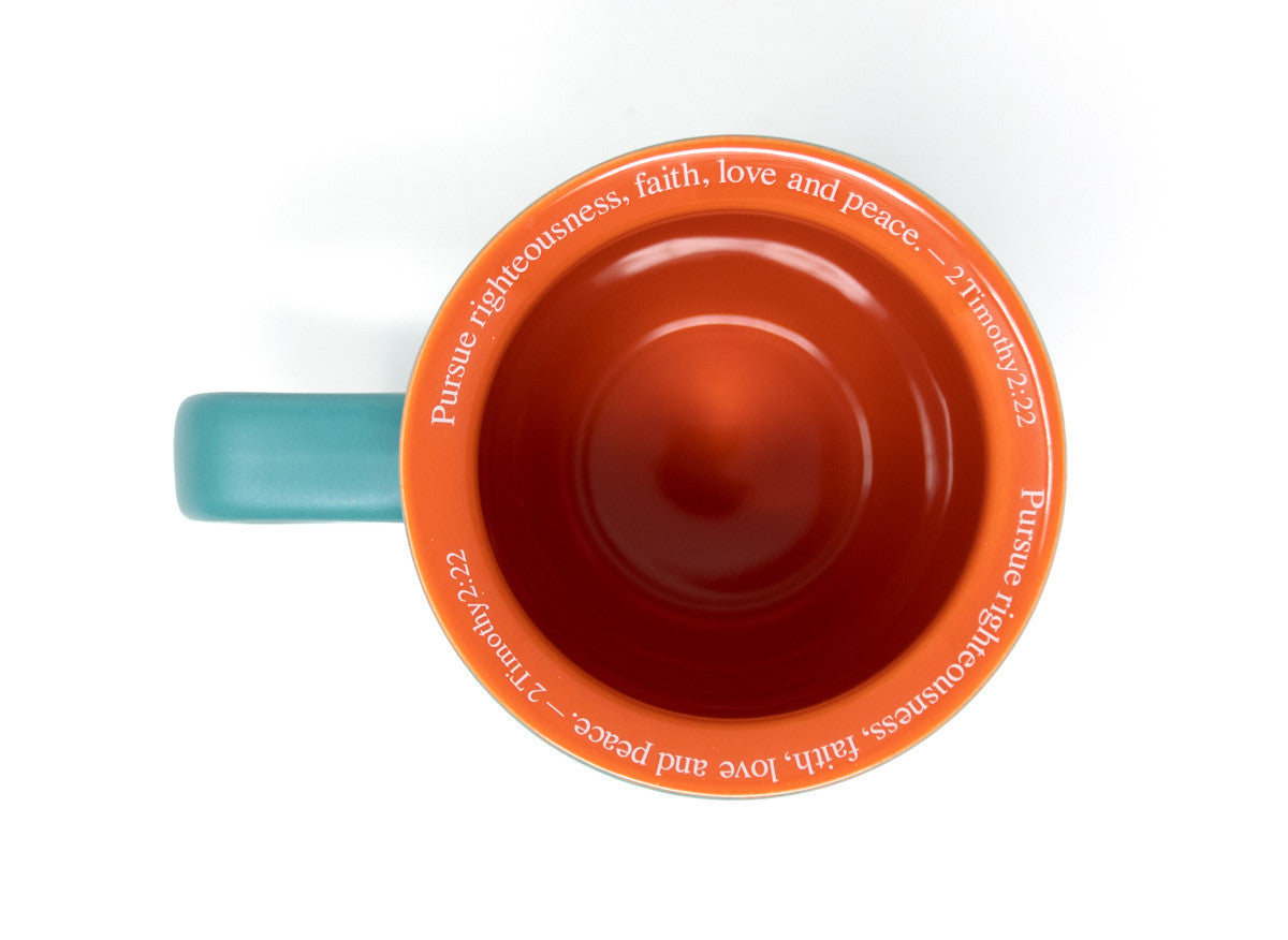 Abbey & CA | Mug and Coaster Set | You Are A Woman Of Faith (2 Timothy 2:22)|