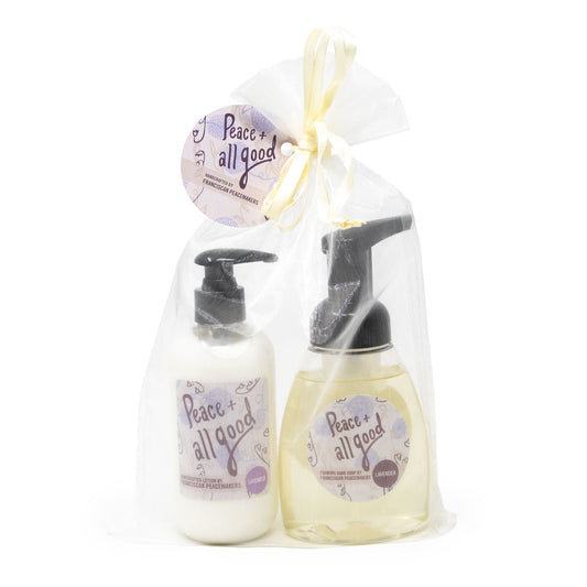 Franciscan Peacemakers | 2-Pack Lotion + Foaming Hand Soap - Lavender