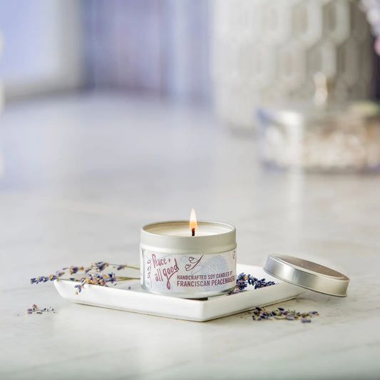 Franciscan Peacemakers | 4 Oz Soy Candle - Lavender
