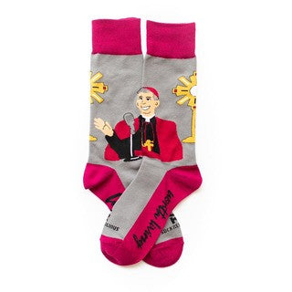 Fulton Sheen Socks - Sock Religious