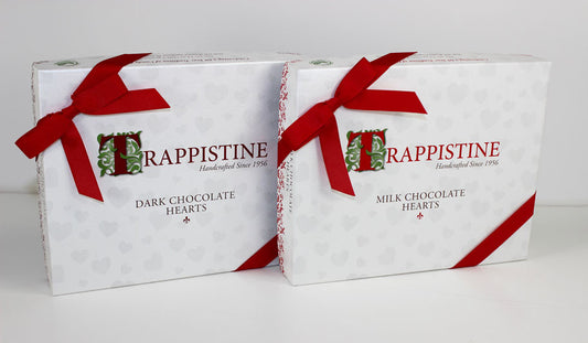 Trappistine Quality Candy || Milk Chocolate Hearts - From the Nuns of Mount St. Mary's Abbey