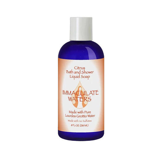 Immaculate Waters || Bath and Shower Liquid Soap made with Lourdes Water - Citrus