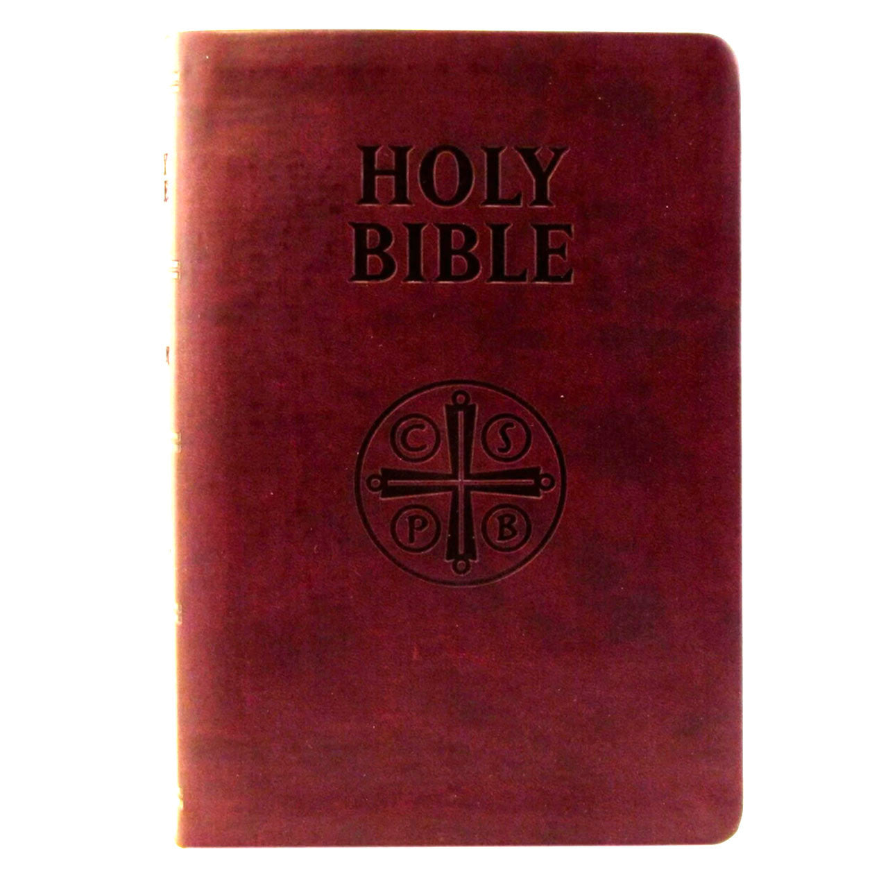 Catholic Bible || Burgundy Ultrasoft Leatherette - Douay-Rheims Translation