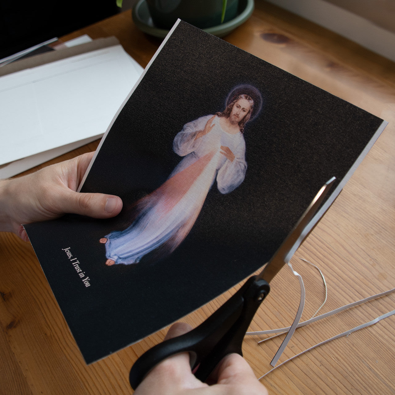 Divine Mercy (Vilnius) - Canvas Print - 8" x 10"