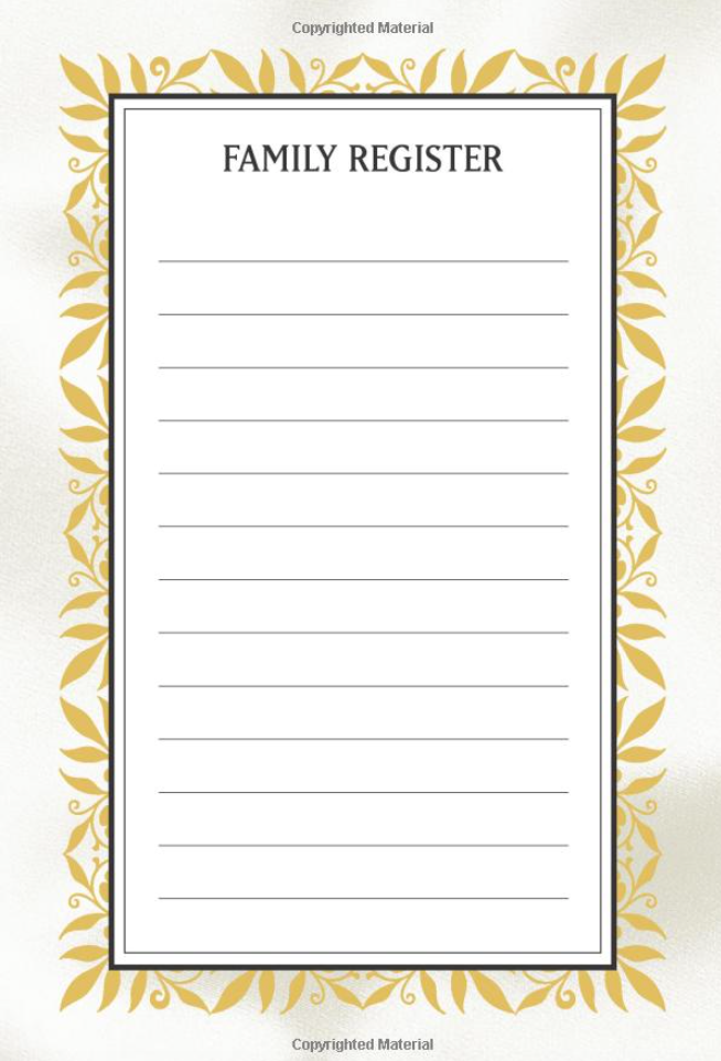 Family Register - Black Leather Catholic Bible