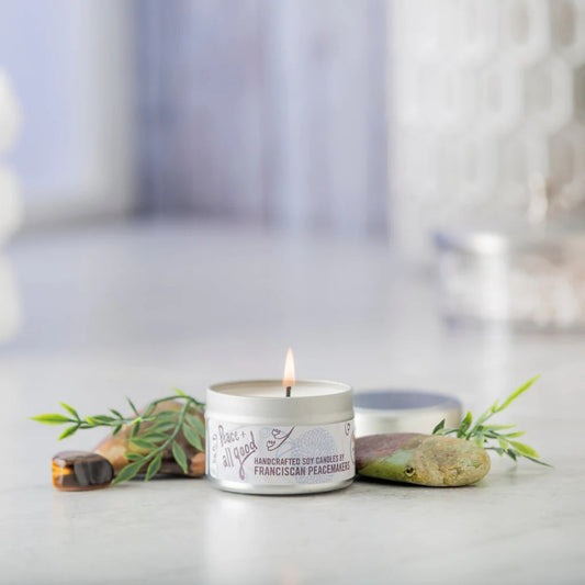 Franciscan Peacemakers | 4 Oz Soy Candle - Juniper Sage