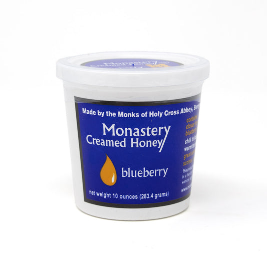 Holy Cross Abbey | Monastery Creamed Honey - Blueberry - From The Cistercian Monks In Berryville, VA
