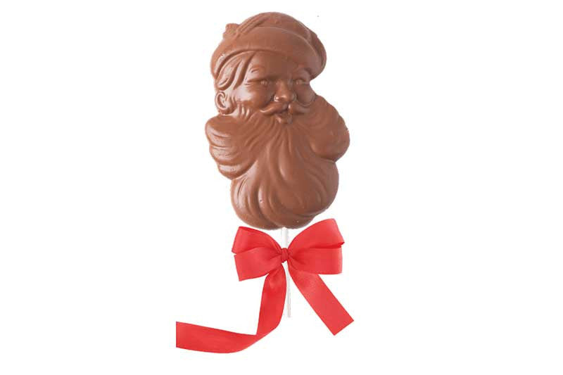 Milk Chocolate Santa Pops