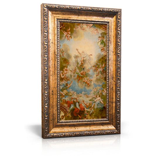 Almighty God the Father - Framed Canvas - 6"X 11" (Including frame:9.5 x 14.5)