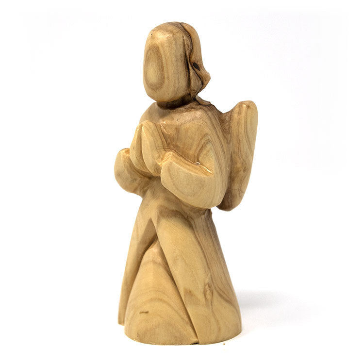 Olive Wood Praying Angel