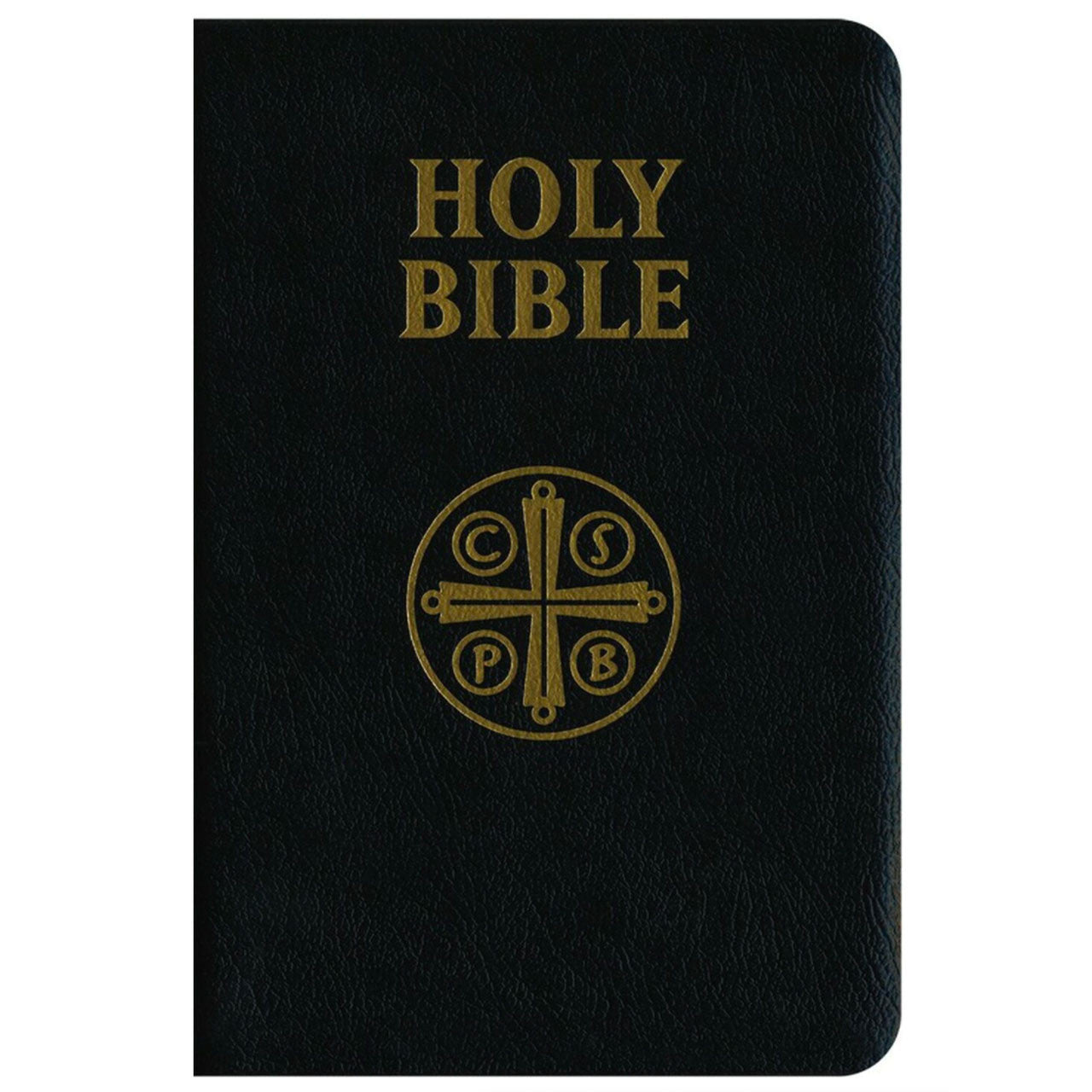 Black Leather Catholic Bible
