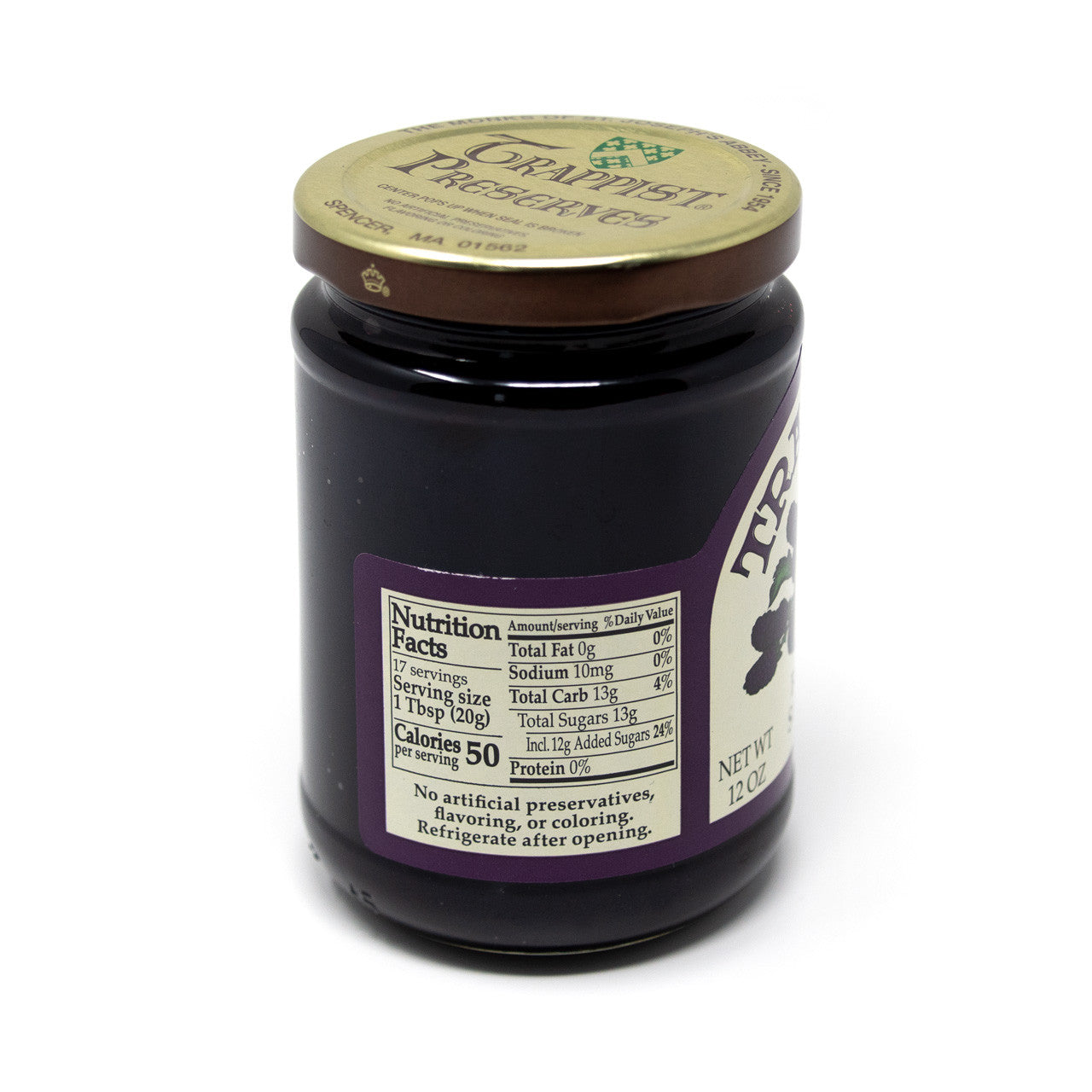 Trappist Preserves || Blackberry Seedless Jam - From The Trappist Monks of Saint Joseph’s Abbey