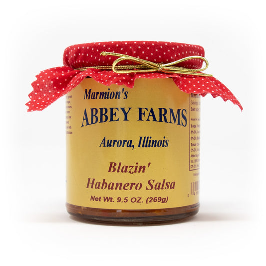 Abbey Farms || Blazin Habanero Salsa - 10 oz - Made To Support The Benedictine Monks of Marmion Abbey