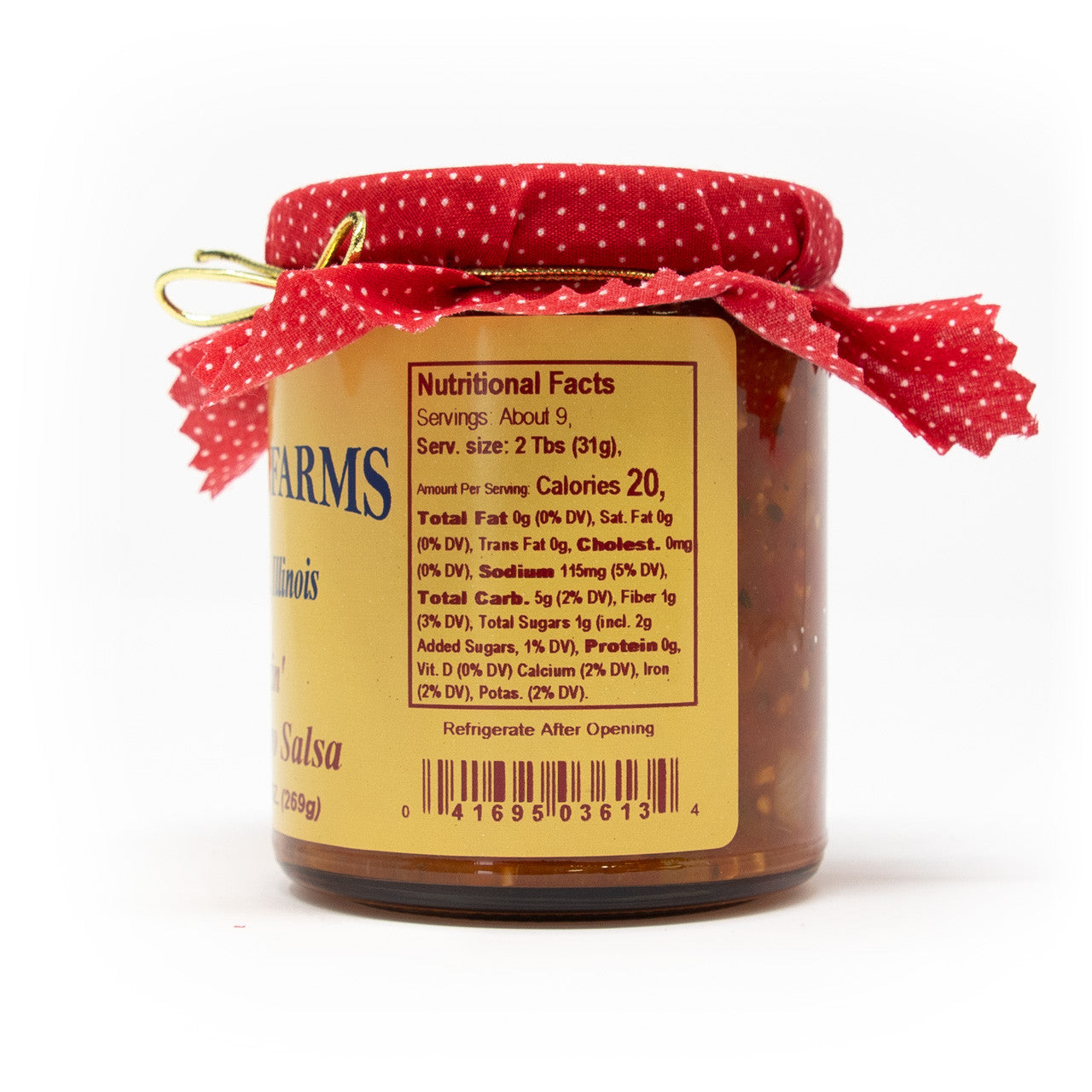 Abbey Farms || Blazin Habanero Salsa - 10 oz - Made To Support The Benedictine Monks of Marmion Abbey