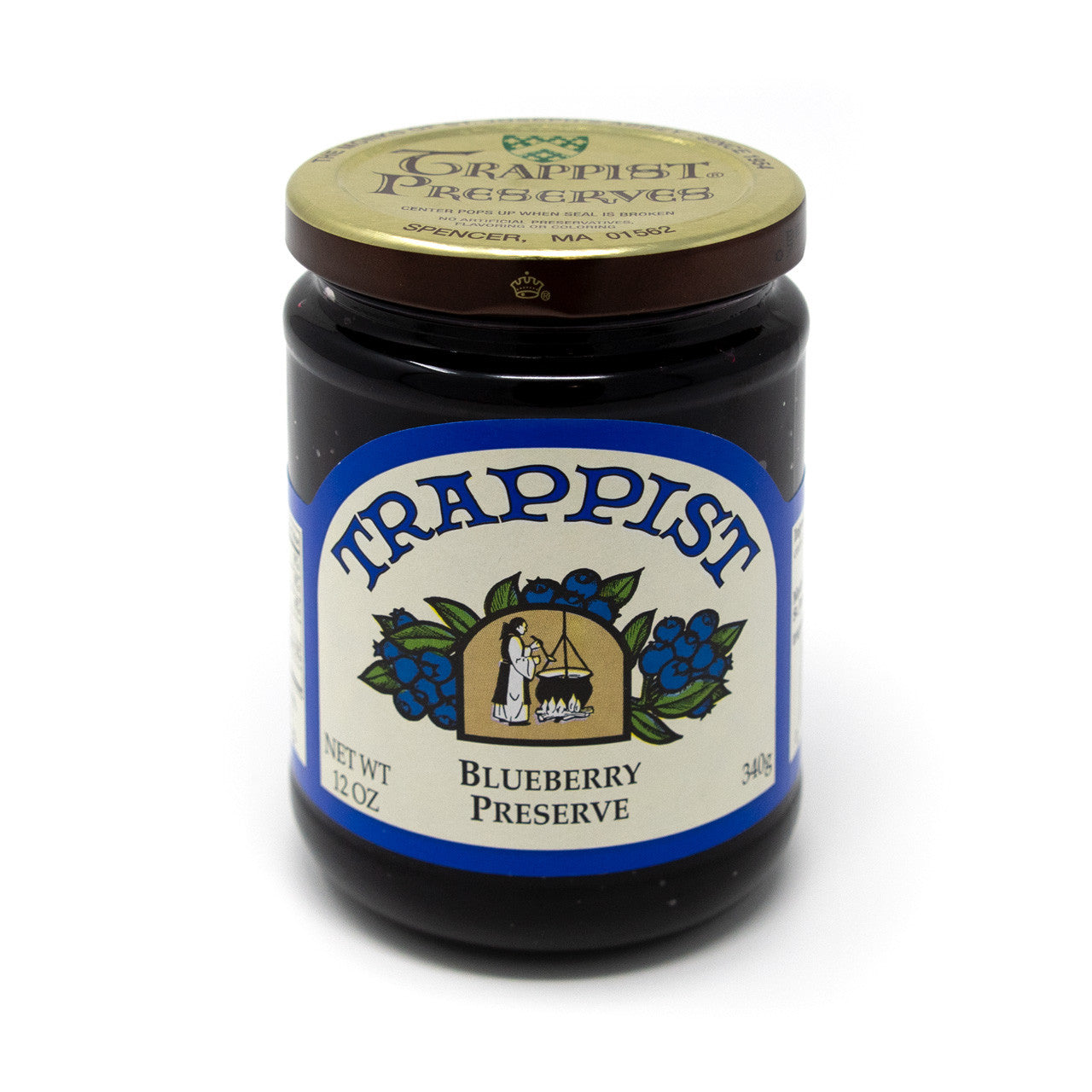 Trappist Preserves || Blueberry Preserves - From The Trappist Monks of Saint Joseph’s Abbey