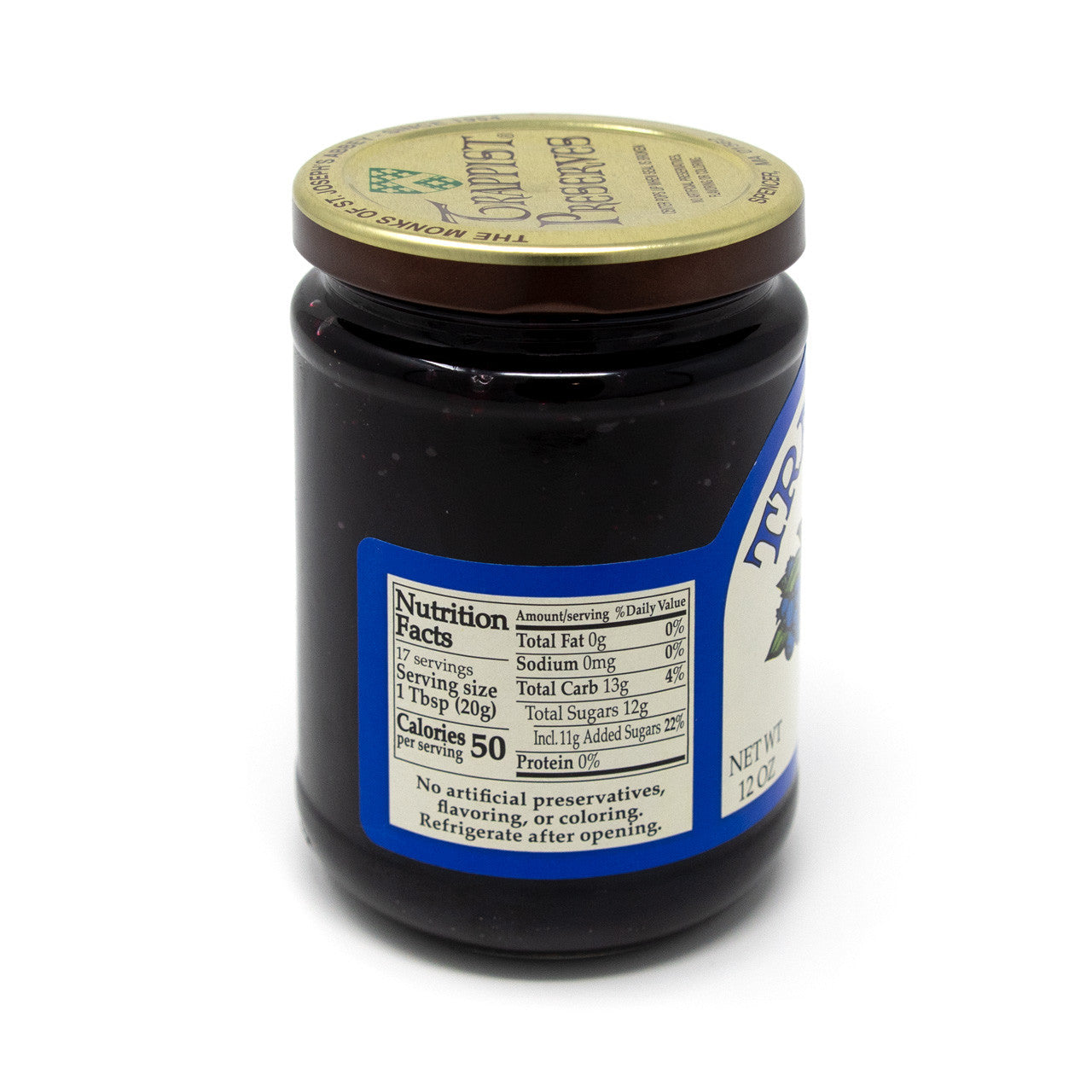 Trappist Preserves || Blueberry Preserves - From The Trappist Monks of Saint Joseph’s Abbey