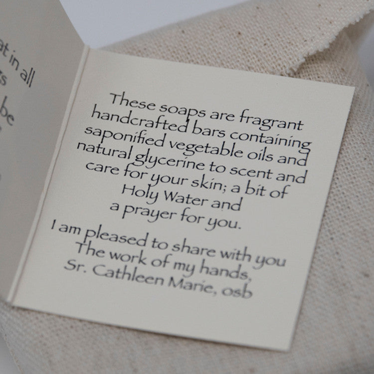 Gift Box for Men: Handmade All-Natural Soap from the Benedictine Sisters of Perpetual Adoration