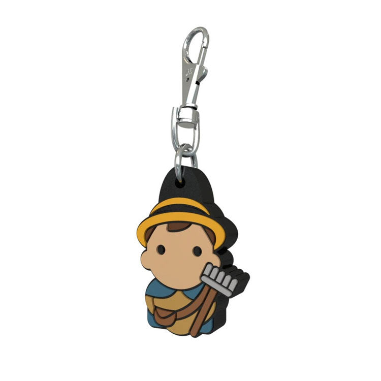 Saint Isidore - Tiny Saints Charm