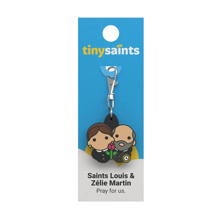 Saint Louis and Zélie Martin - Tiny Saints Charm