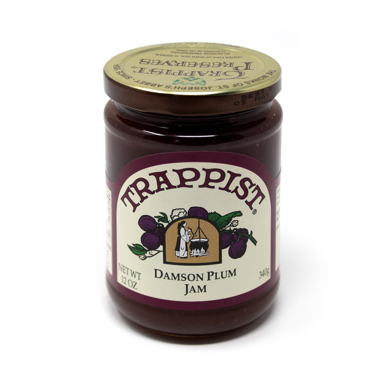 Trappist Preserves || Damson Plum Jam - From The Trappist Monks of Saint Joseph’s Abbey