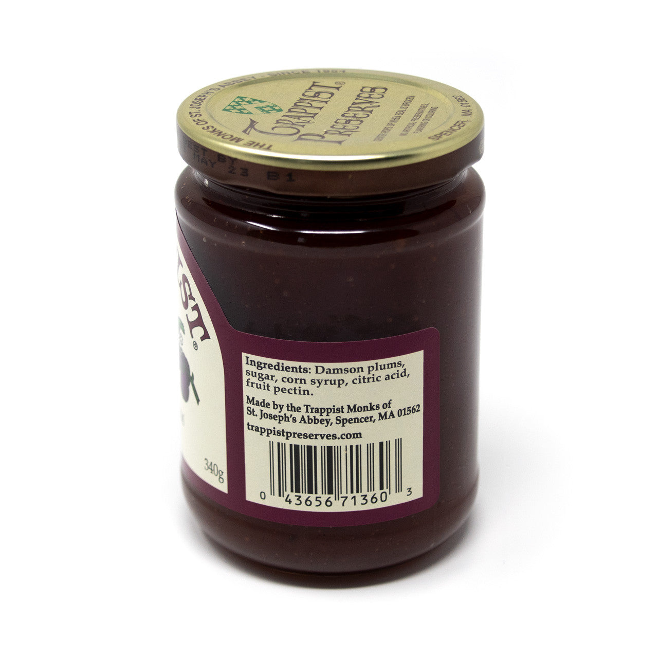 Trappist Preserves || Damson Plum Jam - From The Trappist Monks of Saint Joseph’s Abbey