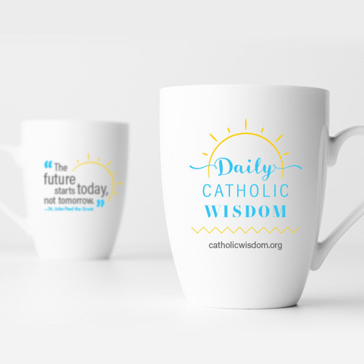 Daily Catholic Wisdom Coffee Mug