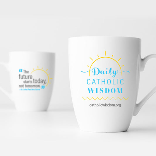 Daily Catholic Wisdom Coffee Mug