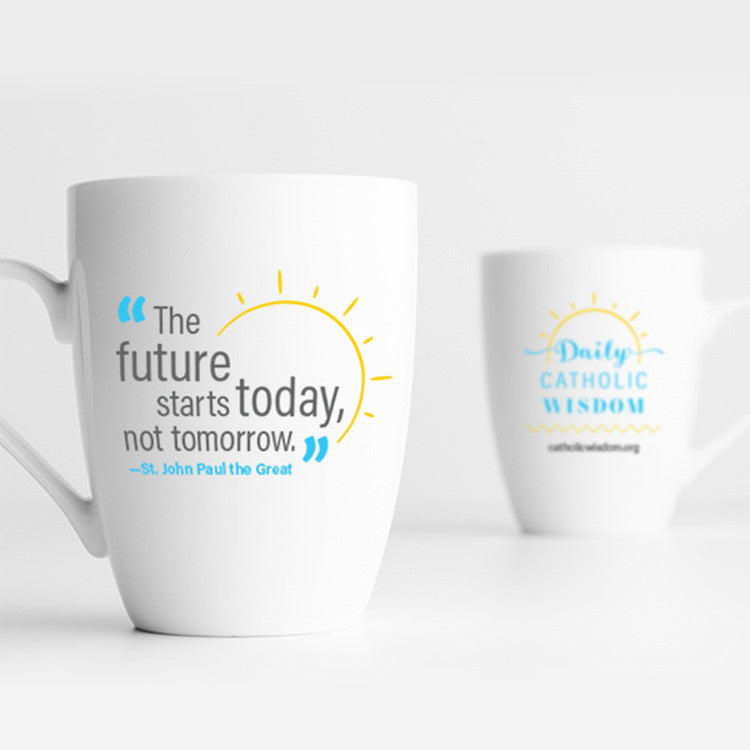 Daily Catholic Wisdom Coffee Mug