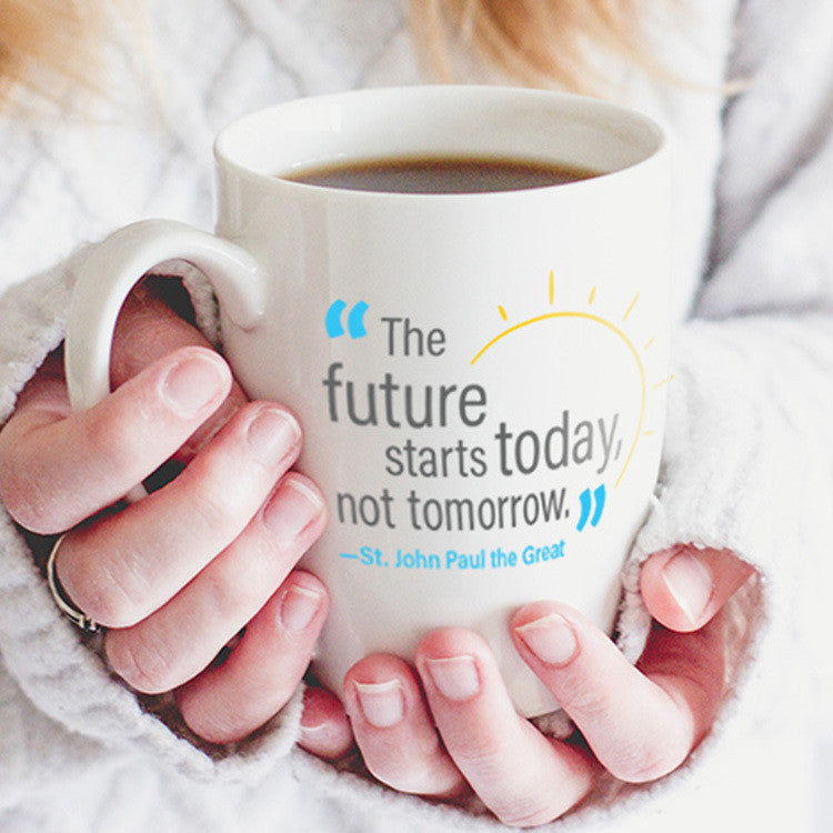 Daily Catholic Wisdom Coffee Mug