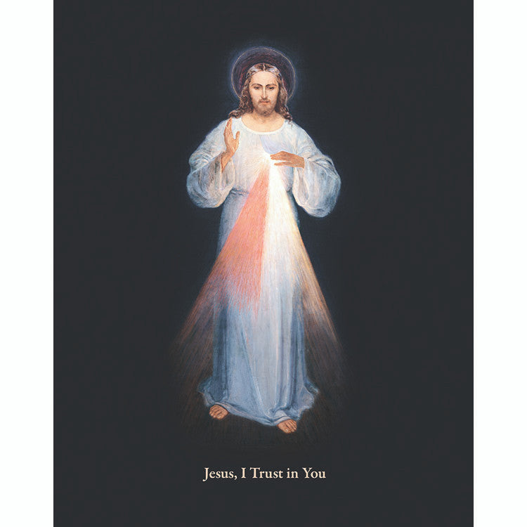 Divine Mercy (Vilnius) - Canvas Print - 8" x 10"