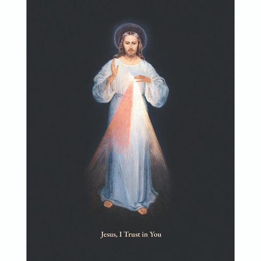 Divine Mercy (Vilnius) - Canvas Print - 8" x 10"