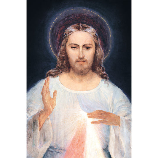 Face of Jesus - Canvas Print - 12" x 18" - Divine Mercy Vilnius
