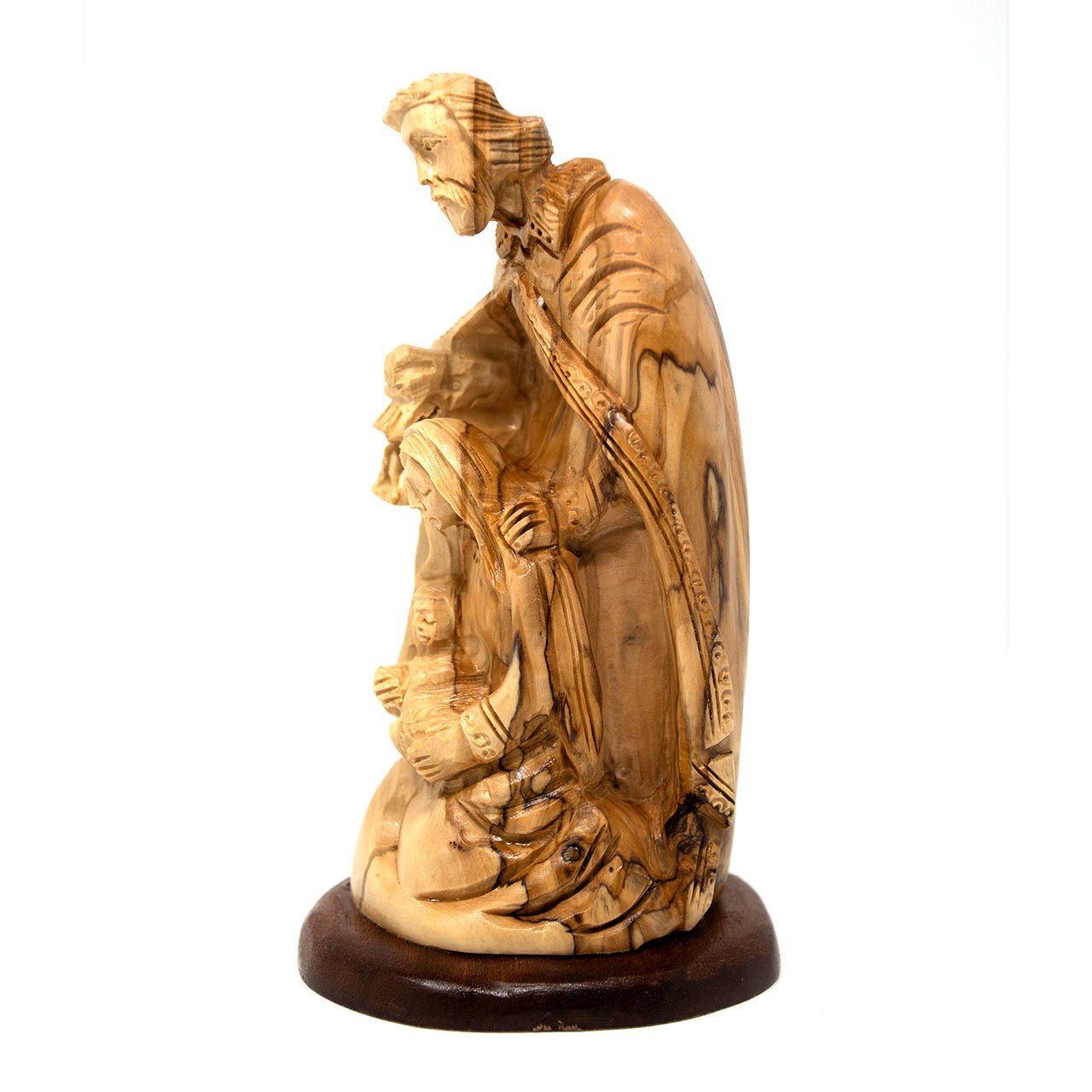 Bethlehem Cooperative || Olive Wood Statue (light color) - Holy Family