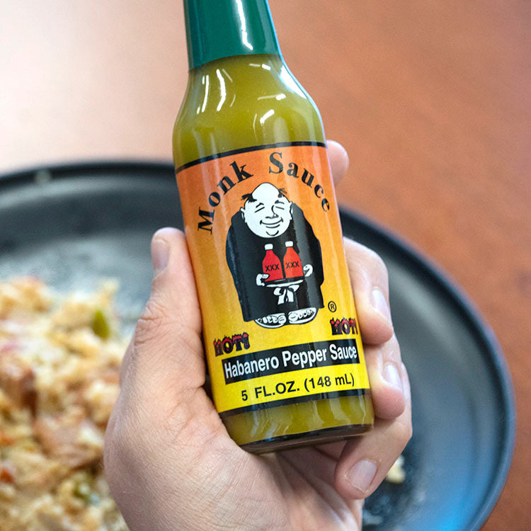 Monk Sauce | Green Habanero Hot Sauce