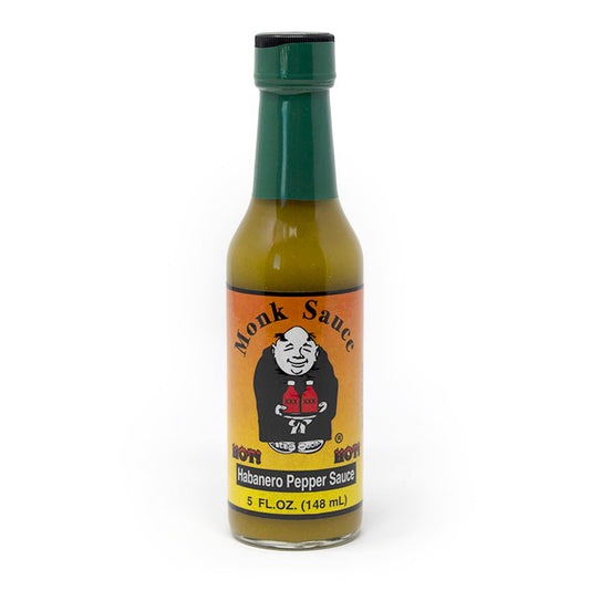 Monk Sauce | Green Habanero Hot Sauce