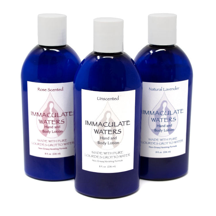 Immaculate Waters || Lotion made with Lourdes Water 3-Pack