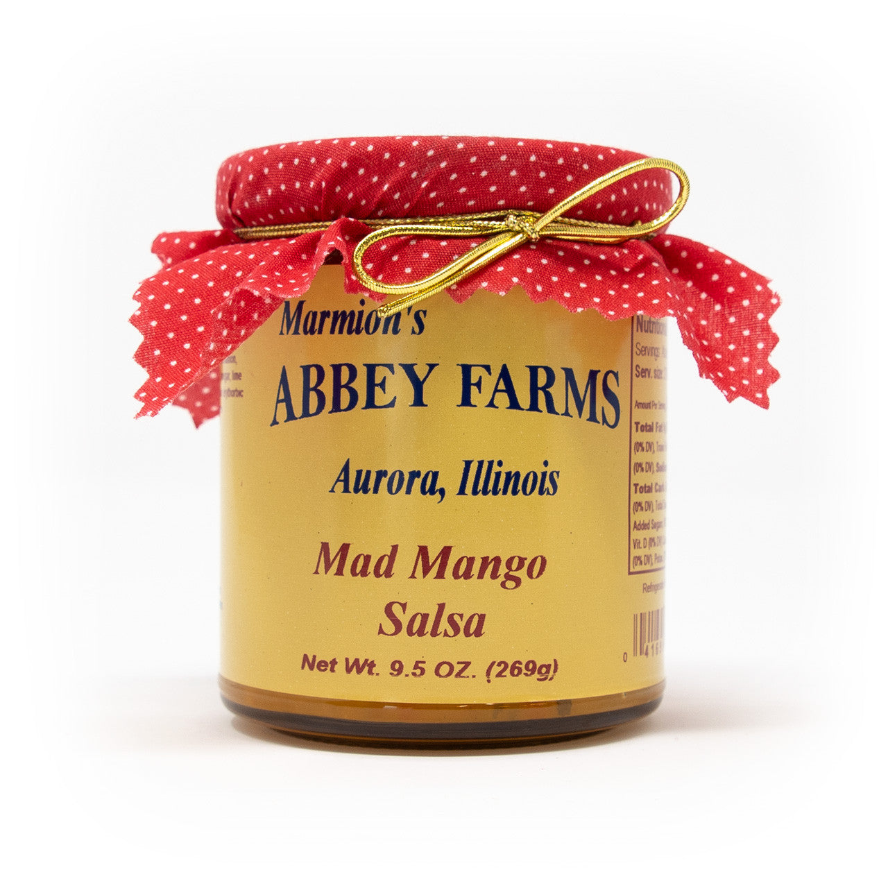 Abbey Farms || Mad Mango Salsa - 10 oz - Made To Support The Benedictine Monks of Marmion Abbey