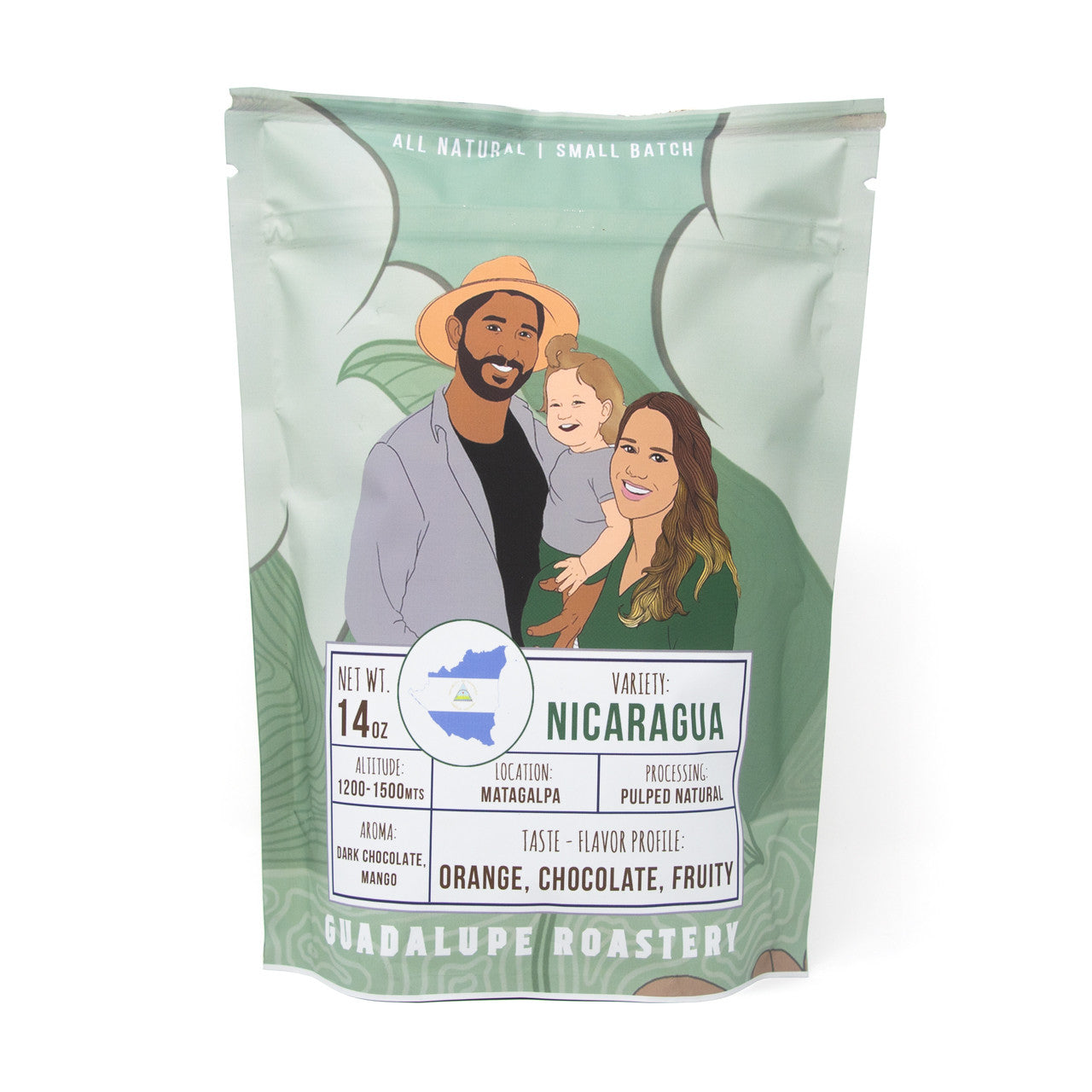 Nicaragua Medium Roast - 14 oz Ground