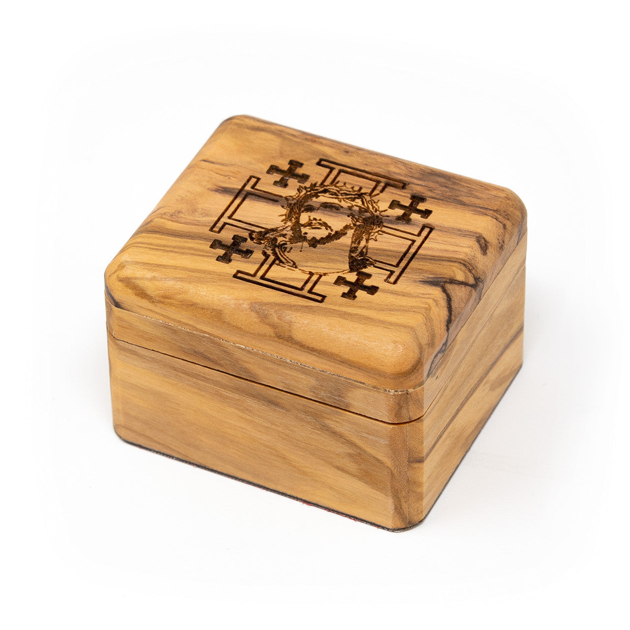 Bethlehem Cooperative || Olive Wood Box - Passion of Christ