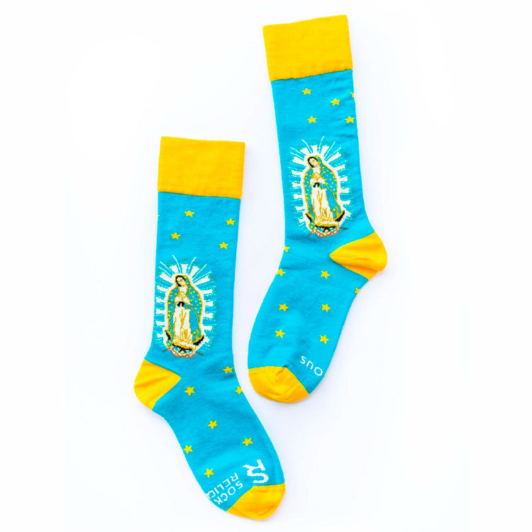 Our Lady of Guadalupe Socks - Sock Religious