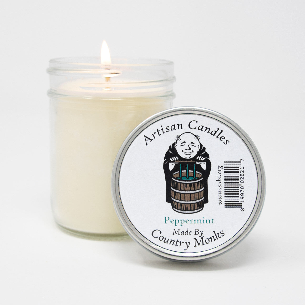 Subiaco Abbey | Handcrafted Artisan Candle - Peppermint
