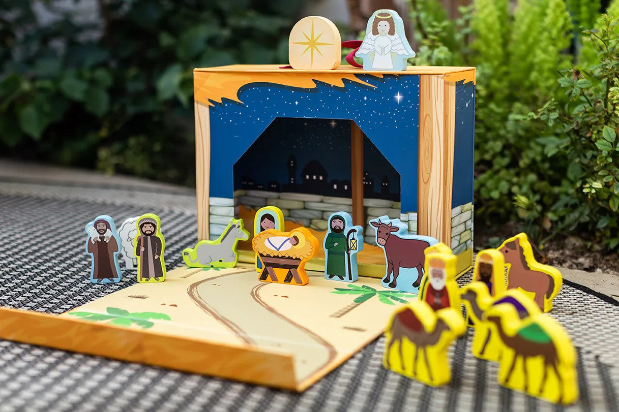 Saintly Heart Nativity Playset