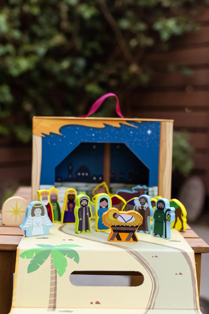 Saintly Heart Nativity Playset