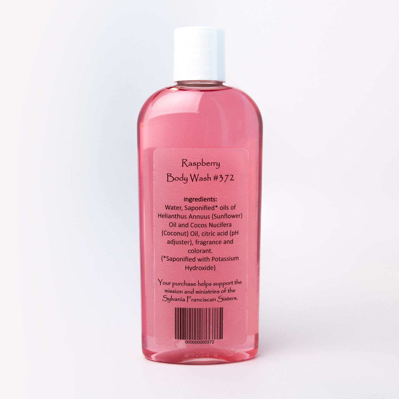 Holy Aromas® | Body Wash - Raspberry - Back